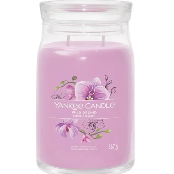 Signature Jar Candle Yankee Candle Large Jar Wild Orchid 567g Fashion