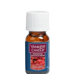 Ultrasonic Aroma Diffuser Kit Yankee Candle Black Cherry Outlet