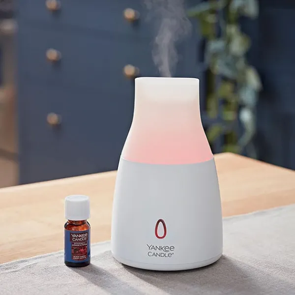Ultrasonic Aroma Diffuser Kit Yankee Candle Black Cherry Outlet