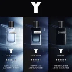 Y For Men Yves Saint Laurent Eau de Toilette Spray 100ml Clearance