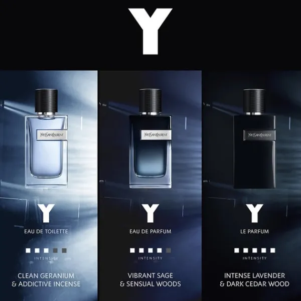 Y For Men Yves Saint Laurent Eau de Toilette Spray 60ml Clearance
